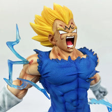 Load image into Gallery viewer, Hot 27cm Dragon Ball Z Majin Vegeta Anime Figure Self-destruct Super Saiyan Action Figures Pvc Statue Figurine Model Toys Gift