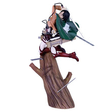 Load image into Gallery viewer, ARTFX J Attack on Titan Anime Figure Mikasa Ackerman Action Figure Levi Ackerman PVC Statue Collectible Figurine Model Doll Toys