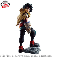 Load image into Gallery viewer, In Stock Original BANPRESTO My Hero Academia The Movie You're Next Izuku Midoriya Figure Anime Model Genuine Boxed Toy