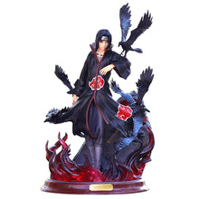 Load image into Gallery viewer, Naruto Anime Figure Uchiha Itachi Pvc Action Figure Toy Naruto Shippuden Uchiha Itachi And Crow Collection Model Toy 25cm