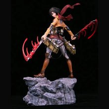 Load image into Gallery viewer, ARTFX J Attack on Titan Anime Figure Mikasa Ackerman Action Figure Levi Ackerman PVC Statue Collectible Figurine Model Doll Toys