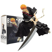 Load image into Gallery viewer, 17CM Anime BLEACH Kurosaki Ichigo Model Knife Swinging Posture Toy Soul-Cutting knife Gift Collection Action Figure Boxed