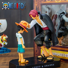 Load image into Gallery viewer, 18cm One Piece Anime Figure Four Emperors Shanks Straw Hat Luffy Action Figure One Piece Sabo Ace Sanji Roronoa Zoro Figurine