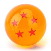 Load image into Gallery viewer, Dragon Ball Z 3.5cm Stars Crystal Ball Anime Orange Crystal Desktop Ornaments Toys Collection for Kids Gift