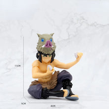 Load image into Gallery viewer, 10-15cm Anime Demon Slayer Figure Kamado Tanjirou Nezuko Sitting Posture Action Figure PVC Model Doll Collection Toy Gift Kids