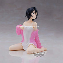 Load image into Gallery viewer, Original Genuine Banpresto Bleach 11cm Kuchiki Rukia Rest Time Anime Action Figure Adult Collectible Model Doll Toy