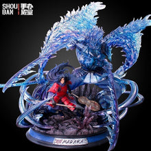 Load image into Gallery viewer, Naruto Anime Uchiha Madara Figure Full-Body Susanoo Form Light up GK Statue Figure 36cm