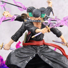 Load image into Gallery viewer, Roronoa Zoro Anime Figure One Piece luffy's crew pvc model Statue 40Cm Boxed