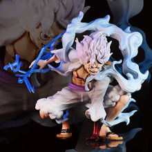 Load image into Gallery viewer, New One Piece Luffy Gear 5 Anime Figure Sun God Nikka PVC Action Figurine Statue Collectible Model Doll Toys for Children Gift
