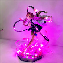 Load image into Gallery viewer, Anime Figures Demon Slayer Kanroji Mitsuri PVC Led DIY Toys Kimetsu no Yaiba 21cm Decor Bedroom Visual Night Light Action Figure
