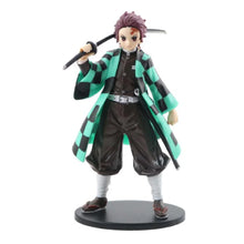 Load image into Gallery viewer, Anime Demon Slayer Kimetsu no Yaiba figure Kamado Tanjirou Action Figure Agatsuma Zenitsu Nezuko Warrior PVC Model Toys
