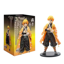 Load image into Gallery viewer, Anime Demon Slayer Kimetsu no Yaiba figure Kamado Tanjirou Action Figure Agatsuma Zenitsu Nezuko Warrior PVC Model Toys
