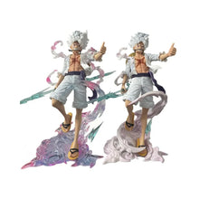 Load image into Gallery viewer, NY Nika Luffy Anime Figure 24cm, Standing Pose Gear 5 Sun God, One Piece GK Statue, Collectible Model Decor, Gift
