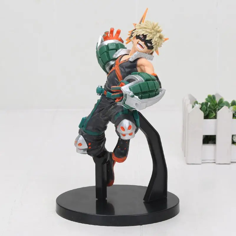 13-20CM Anime My Hero Academia Figure Midoriya Izuku Bakugou Katsuki Todoroki Shouto Figure No Hero Boku Figure PVC Action Toys