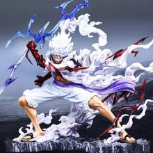Load image into Gallery viewer, 25cm One Piece Raiden Five Gear Nica Lightning Luffy Action Figure Model Statue Toys Collection Decoration Model Toys Gift
