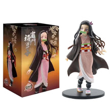 Load image into Gallery viewer, Anime Demon Slayer Kimetsu no Yaiba figure Kamado Tanjirou Action Figure Agatsuma Zenitsu Nezuko Warrior PVC Model Toys
