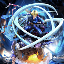 Load image into Gallery viewer, 25cm Dragon Ball Anime Trunks Action Figurine Model Last Sleep Two Headed Trunks Pvc Statue Model Collection Toys Gift

