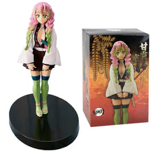 Load image into Gallery viewer, Anime Demon Slayer Kimetsu no Yaiba Figure 15cm Nezuko Tanjirou Mitsuri Shinobu Zenitsu Kyoujurou Action Figural Model Toy Gifts
