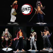 Load image into Gallery viewer, Anime Demon Slayer Kimetsu No Yaiba Figure Giyuutarou Daki Kokushibo Tsugikuni Yoriichi Douma Inosuke Action Figures Model Toys
