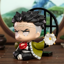 Load image into Gallery viewer, POP MART Demon Slayer Birth Flower Series Anime Action Figure Guess Bag Ornament Figurines Home Decor Desktop Dolls Model Gift
