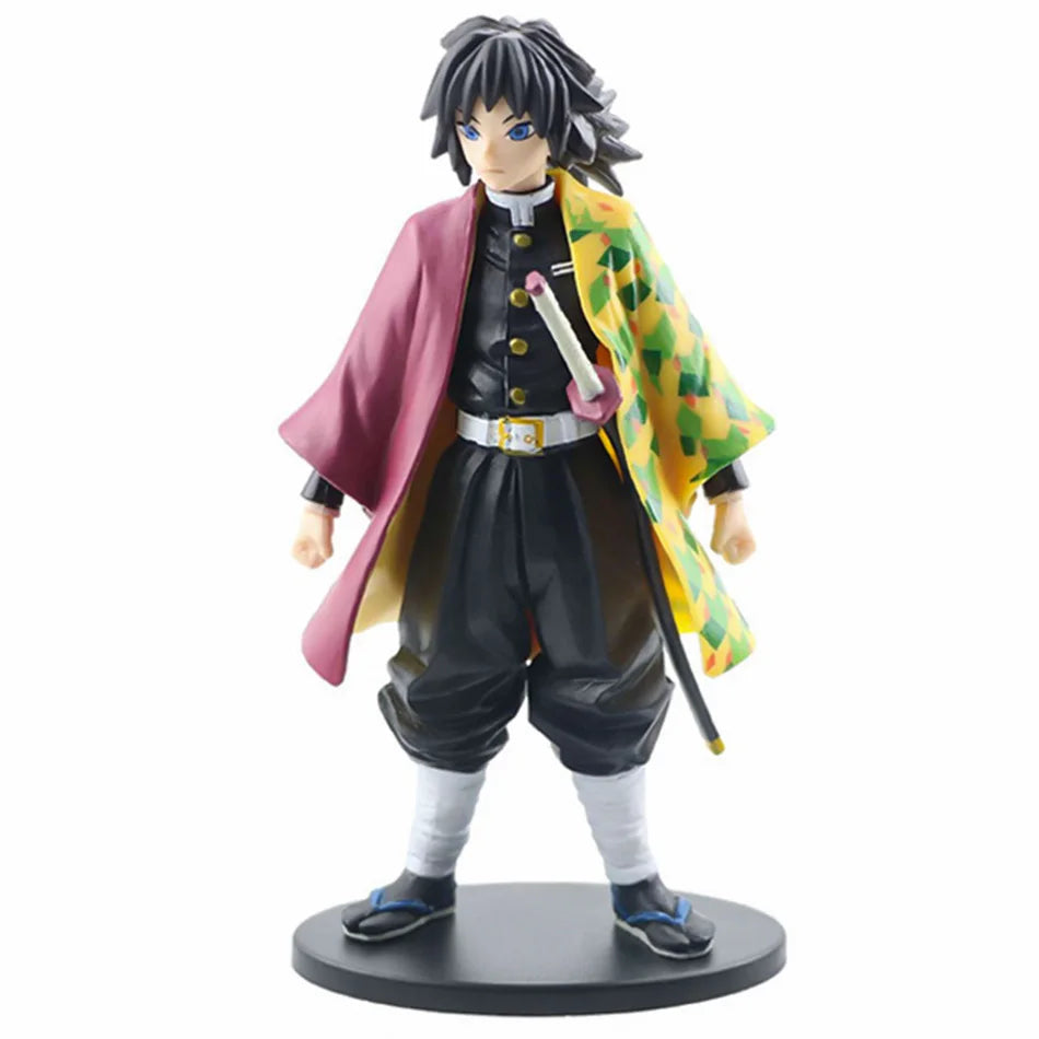 Anime Demon Slayer Kimetsu no Yaiba Figure 15cm Nezuko Tanjirou Mitsuri Shinobu Zenitsu Kyoujurou Action Figural Model Toy Gifts