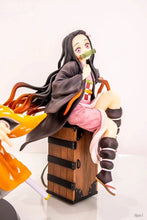 Load image into Gallery viewer, 15CM Demon Slayer Kamado Nezuko Sitting Model Toy PVC Figure Toy Gift Collection Box Decoration Desktop Collection Decoration
