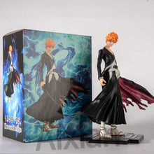 Load image into Gallery viewer, 33CM Deluxe Anime Bleach GK Kurosaki Ichigo PVC Action Figure Ichigo Kurosaki Figurine Collectible Model Doll Toy
