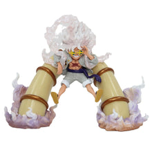 Load image into Gallery viewer, 11cm One Piece Anime Figure Gear 5 Monkey D Luffy Nica Figurine Pvc Station Model Doll Collectable Children Decoratoin Toy Gifts
