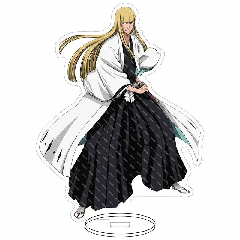 Anime BLEACH Acrylic Stand Action Figure Ichigo Kurosaki PVC Desktop Stand Model Toy Gift 15cm