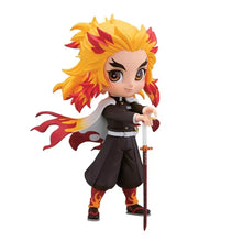 Load image into Gallery viewer, Anime 15cm Demon Slayer Figure Nezuko Tanjirou Zenitsu Inosuke Kyoujurou Giyuu Kawaii Qposket PVC Model Toys children Gift
