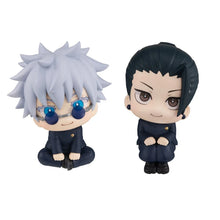Load image into Gallery viewer, 10cm Jujutsu Kaisen Anime Figure Look Up Q Version Satoru Gojo/Geto Suguru Action Figure Fushiguro Toji/Okkotsu Yuta Figurine
