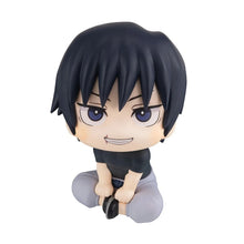 Load image into Gallery viewer, 10cm Jujutsu Kaisen Anime Figure Look Up Q Version Satoru Gojo/Geto Suguru Action Figure Fushiguro Toji/Okkotsu Yuta Figurine
