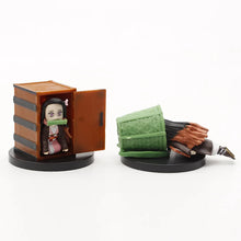 Load image into Gallery viewer, 5pcs/set Anime Demon Slayer Kimetsu no Yaiba Kamado Nezuko Car Office Home Decoration Action Figure Models Toys
