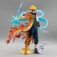 Load image into Gallery viewer, 26cm Naruto Namikaze Minato Anime Figures Gk Figurine with LED Pvc Statue Rasengan Decoration Collectible Model Kids Toys Gift
