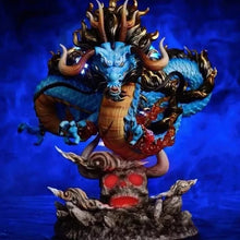 Load image into Gallery viewer, 22cm One Piece Anime Figure GK Kaido Dragon Form Four Emperors With Lamp PVC Action Figure Model Dolls Antistress Toy For Gift
