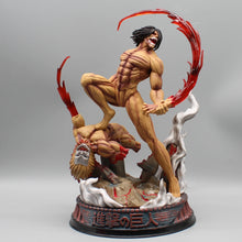 Load image into Gallery viewer, New Attack On Titan Anime Figure The Armored Figures 29cm Titan Eren Jager Action Figurine Model Pvc Statue Ornament Toys Gifts
