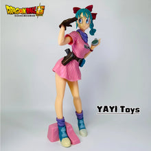 Load image into Gallery viewer, 25cm Anime Dragon Ball Z  Bulma Anime Figure  PVC Action Figure Cute Statue Model Figurine Collectible Dolls Toy Gifts
