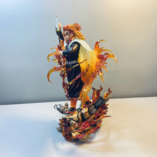 Load image into Gallery viewer, 30cm Demon Slayer Anime Figures Rengoku Kyoujurou Figure Gk Statue Figurine Model Doll Collection Room Decoration Desk Toys Gift
