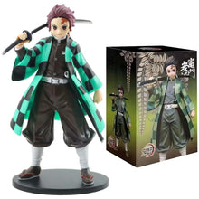 Load image into Gallery viewer, Anime Demon Slayer Kimetsu no Yaiba Figure 15cm Nezuko Tanjirou Mitsuri Shinobu Zenitsu Kyoujurou Action Figural Model Toy Gifts
