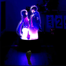 Load image into Gallery viewer, Anime Figures Attack on Titan 3D Lamp LED Night Light RGB16 Colors Lamps Remote Standing Sign Decor Bedroom Home Kids Toys Gifts
