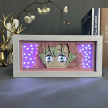 Load image into Gallery viewer, Anime Cartoon Night Lights LED Demon Slayer Denji Berserk Kanroji Mitsuri Color Changing Desk Lamp Action Figure Model Toys Doll
