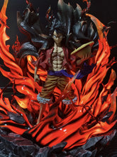 Load image into Gallery viewer, One Piece Series Haki Luffy, Ultra-Detailed 40cm Illuminated Dual-Head Sculpt Statue, Super Sized &amp; Highly Luffy Figure
