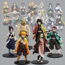 Load image into Gallery viewer, Anime Demon Slayer Action Figures Kimetsu No Yaiba Shinobu Nezuko PVC Dolls Model Collection Ornaments Japan Derivatives Toys
