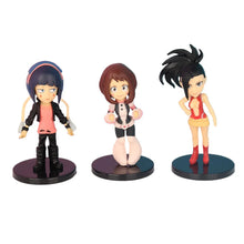 Load image into Gallery viewer, My Hero Academia 9 Pcs Cute Ver. Midoriya All Might Bakugou Shoto Ochaco PVC Action Figure Boku no Hero Gift Doll Model 8-10cm
