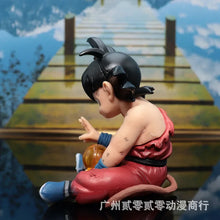 Load image into Gallery viewer, 10cm Dragon Ball Z Anime Son Goku with the Crystal Ball Pvc Model Statue Collection Decoration Doll Ornaments Toys Birthday Gift
