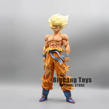 Load image into Gallery viewer, 28cm Dragon Ball Z Figure Goku Anime Figures First Super Saiyan Gk Blood coating Gokou PVC Model Toys Doll Collectible Gifts
