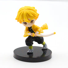 Load image into Gallery viewer, Q Posket Figure Wholesale Demon Slayer Mini Figurine 6pcs/12pcs/Sets Kimetsu No Yaiba Small PVC Dolls Desktop Decoration
