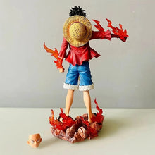 Load image into Gallery viewer, 27cm One Piece Standing Posture Luffy Double Head Eagle Meteor Hat Group Gift PVC Statue Collectible Model Decoration Toys Gift
