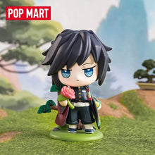 Load image into Gallery viewer, POP MART Demon Slayer Birth Flower Series Anime Action Figure Guess Bag Ornament Figurines Home Decor Desktop Dolls Model Gift
