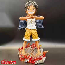 Load image into Gallery viewer, Little Luffy Seraphim Action Figure 17cm One Piece Anime Figure, Standing Desktop Decor Model, Collectible Gift Toy
